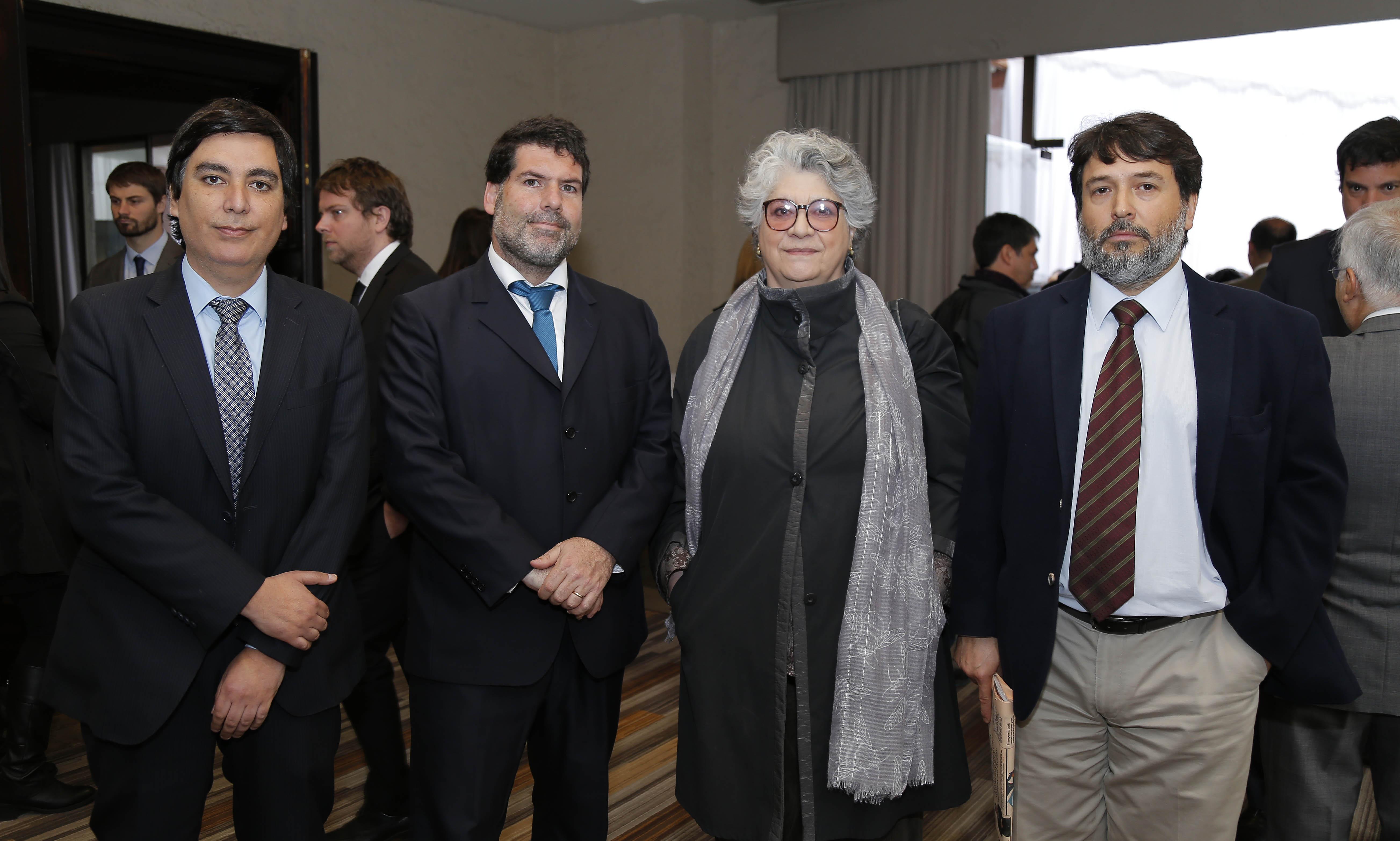 Ignacio Ortega - Jaime junyent- Nidia contardo - David  Debrott