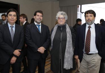 Ignacio Ortega - Jaime junyent- Nidia contardo - David  Debrott